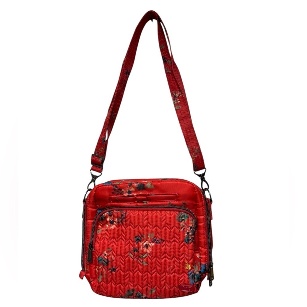 NWOT LUG Ranger Quilted Double Pocket Crossbody Travel Bag Purse and Wallet